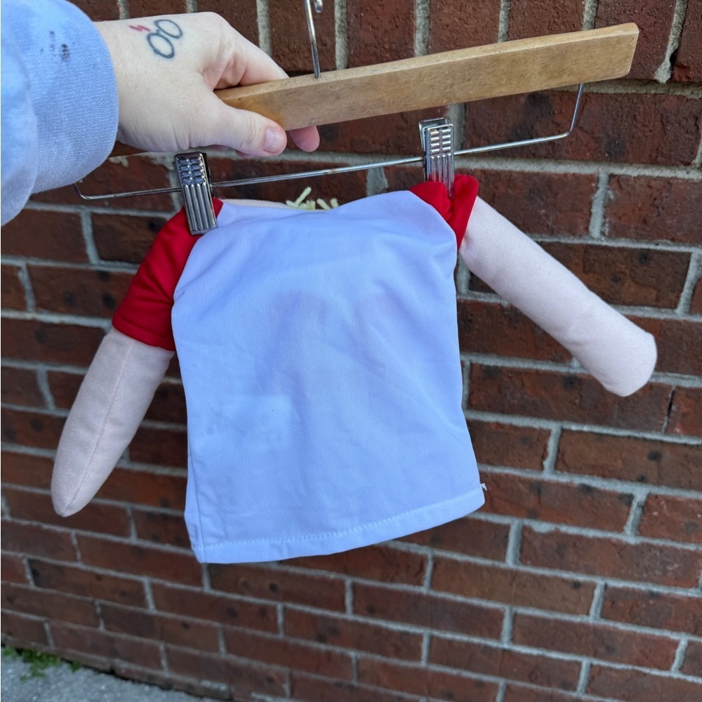 Get Ready Puppet Partners Sports Athletic Caucasian Blonde Plush - Picture 4 of 6